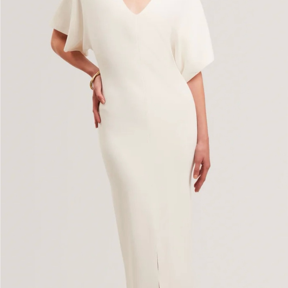 Ted Baker London Cream Midi Dress